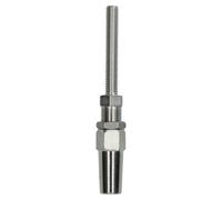 AB Tools 6mm Wire Cable Rope Rigging Stud Terminal Swageless Diy Fitting Stainless 316