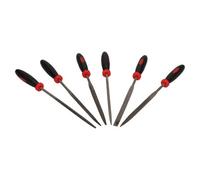 AB Tools 6Pc Needle File Set For Hobby Craft Wood Ceramic Metals - Total Length 140mm