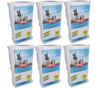 AB Tools 6Pk 24.6L White Clean & Cozy Small Animals Bedding 99% Dust Free Odor Control