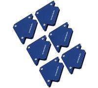 AB Tools 6Pk 25Lb 75mm Welding Magnet Arrows Welder Holder Support Durable Angles