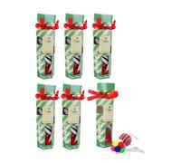 AB Tools 6Pk Kitten Cat Christmas Cracker Gift Each Cracker Contains 4 Different Textured Balls