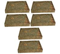 AB Tools 6Pk Small Animal Pet Treat Rabbit Guinea Pig Nibble 'n' Dig Meadow