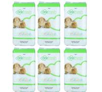 AB Tools 6Pk Ultra White 10L Quality Pet Small Animal Bedding 99% Dust Free