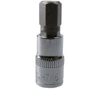 AB Tools 7/16" Hex Key Socket / Bit 3/8" Drive Imperial Af Sae 6 Sided Allen Key 48mm Cr-V