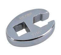 AB Tools 7/16 Imperial Crowfoot Wrench 3/8" Drive Crows Feet Spanner For Torque Wrenches