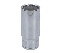 AB Tools 7/16 Ww Bsw Bsf 3/8In Drive Double Deep Whitworth 12 Sided Bi-Hex Sockets