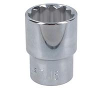 AB Tools 7/16 Ww Whitworth Bsw Shallow British Socket 12 Sided Bi-Hex 1/2In Drive