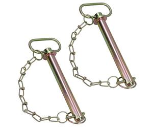 AB Tools 7/8in (22mm) x 160mm Replacement Trailer Hitch Pin for Tow Ball Pin Couplings 2pc