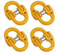 AB Tools 7-8mm Towing Lifting Component Connector Safety Tow Chain 2.0 Ton Wll 4Pc