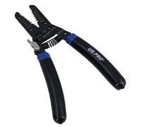 AB Tools 7" Curved Handle Electrical Wire Strippers And Cutters For Wire 0.6mm-2.6mm