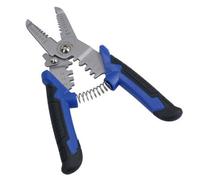 AB Tools 7" Multifunctional Electrical Wire Strippers Cutters Crimpers Stainless Steel Jaw