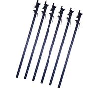 AB Tools 72" (1800mm) Cast Iron T-Bar Sash Clamp Grip Work Holder Vice Slide Cramp 6Pc
