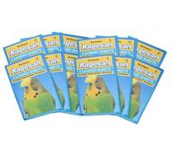 AB Tools 72 Sanded Sheets Sandpaper Cage Lining Budgies Caged Birds 25X40Cm