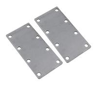 AB Tools 750Kg Mounting Plate (Pair) 8 Hole Suspension Unit Welding Weld On Plate