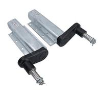 AB Tools 750Kg Trailer Replacement Suspension Units With Extended Sub Axles Galvanised Pair