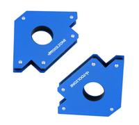 AB Tools 75Lb Large Welding Welder Magnet Magnetic Holder Support 45 90 135 Angle 2Pc