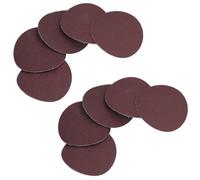 AB Tools 75mm Twist Button Abrasive Sanding Flap Discs Pads Belts 120 Fine Grit 10Pk