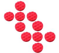 AB Tools 75mm Ultra Soft Final Finishing Mop Sponge For Buffing Polishing Hook + Loop 10Pc