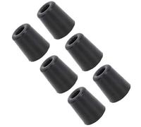 AB Tools 76mm Rubber Conical Buffer Bumper Stand Off Door Stop Trailer Horse Box 6Pc