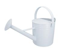 AB Tools 7L Watering Can White Steel Metal Water Greenhouse Garden Plants Home