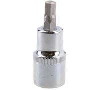 AB Tools 7mm Hex Bit Metric Allen Socket Male 1/2" Drive 55mm Length Strengthened Tip