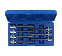AB Tools 7Pc 3/8" Drive 3 - 10mm Hex Key Socket Allen Keys Metric Extra Long 110mm Set