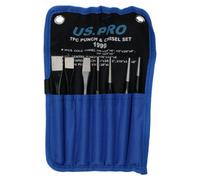 AB Tools 7Pc Punch And Chisel Set With Taper Pin Cold Chisels And Centre Punch