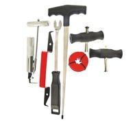 AB Tools 7Pc Windshield Removal Kit Glass Window Screen Rubber Seal Trim Cutter