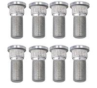 AB Tools 8 Pack M10 Trailer Wheel Studs for Suspension Hub M10x1.25 Thread