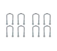 AB Tools 8 Single Parabolic Leaf Spring High Tensile U Bolt for Ifor Williams Trailers