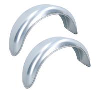 AB Tools 8" Trailer Mudguard Galvanised Steel / Wing / Fender (Pair)
