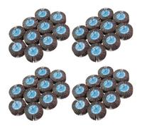 AB Tools 80 Grit 80mm Flap Wheel Disc Abrasive Sanding Pads For Drills Grinders 6mm Shank 40Pc