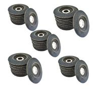 AB Tools 80 Grit Zirconium Flap Disc Sanding Grinding Rust Removing 4-1/2" Grinder 50Pk