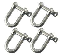 AB Tools 8mm Galvanised Dee Shackle PACK of 4 Chandlery DK02