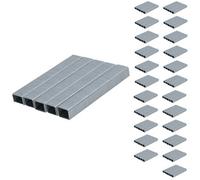 AB Tools 8mm Heavy Duty Thin Type Staple Pins For Stapler Staple Gun 24000 Pack