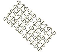 AB Tools 8mm Lynch Pins Clip Clamp (Linchpin) Linkage Locking Pin Set 50 Pack By Bergen