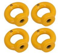 AB Tools 8mm Metric High Tensile Lifting Eyenut Eye Nut Fastener 0.8 Ton Capacity 4Pc