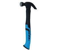 AB Tools 8Oz Curved Claw Hammer With Fibreglass Handle Nail Screw Remover Removal