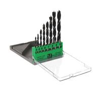 AB Tools 8Pc Quality Lip Spur Wood Drill Bits Carpentry Woodwork Precision Centre Point