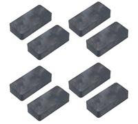 AB Tools 8Pc Rectangular Ceramic Ferrite Magnets 48mm X 22mm X 10mm For Home Office