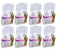 AB Tools 8Pk 2Kg Premium Parrot Bird Sand Calcium & Minerals Aid Digestion Cage Litter