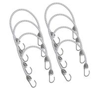 AB Tools 8Pk 30" Bungee Rope With Stainless Steel Hooks Cords Shock Elastic Marine Boat