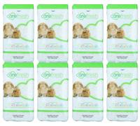 AB Tools 8Pk Ultra White 10L Quality Pet Small Animal Bedding 99% Dust Free