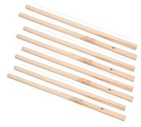 AB Tools 8PK Wooden Bird Perch Canary Budgie Cockatiel Parrot Bird Cage Accessories 19"