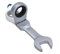 AB Tools 9/16" Af Sae Imperial Flexible Stubby Flexi Head Ratchet Spanner Combi Wrench