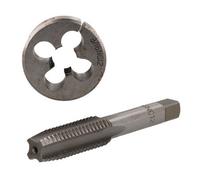AB Tools 9/16" X 12 Unc Tap & Die Tungsten Steel Taper And 38mm Split Die