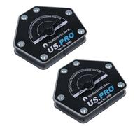 AB Tools 90Lb Switchable On Off Magnetic Magnet Welding Holder Support 6 Angles 2Pc