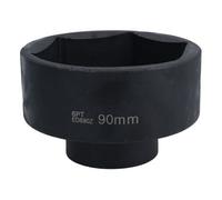 AB Tools 90mm 1In Drive Deep Metric Impact Impacted Socket 6 Sided Point Single Hex