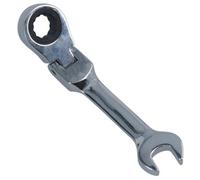 AB Tools 9mm Stubby Flexi Ratchet Combination Spanner Metric Wrench 72 Teeth Spn14