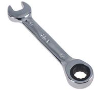 AB Tools 9mm Stubby Ratchet Combination Spanner Metric Wrench 72 Teeth Spn02